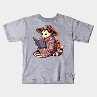 Reading possum Kids T-Shirt